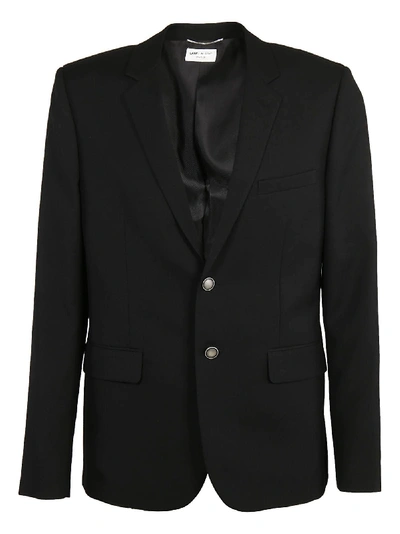 Shop Saint Laurent Classic Blazer In Black