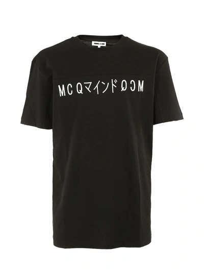 Shop Mcq By Alexander Mcqueen Mcq Alexander Mcqueen Printed T-shirt In Black