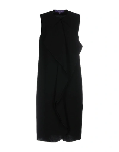 Shop Ralph Lauren Knee-length Dress In Black