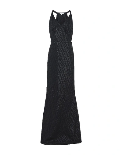 Shop Intropia Long Dress In Black