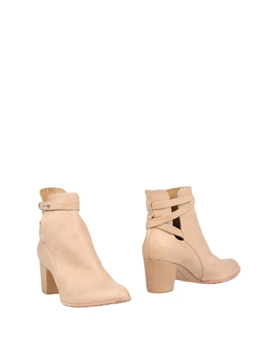 Shop Coclico Ankle Boots In Beige