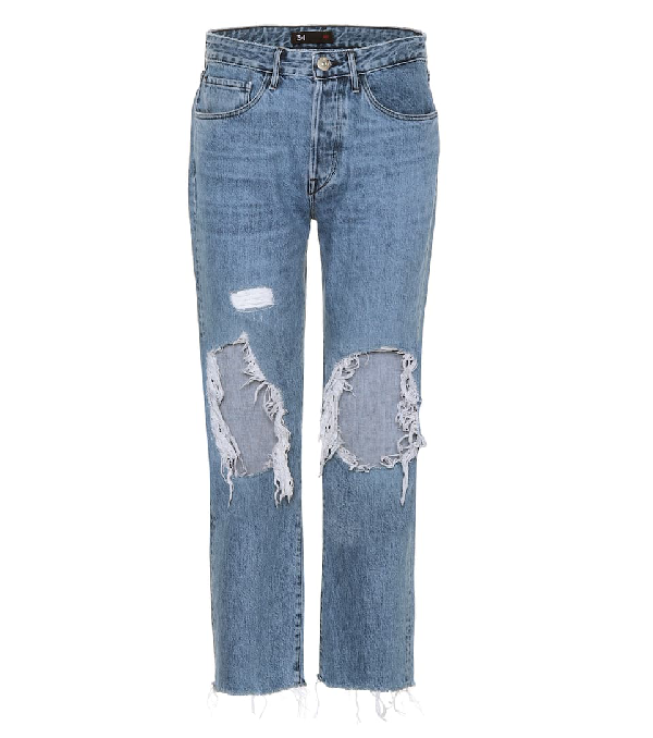 3X1 W3 Higher Ground Straight Jeans In Blue | ModeSens