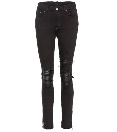 Shop Amiri Mx1 Classic Skinny Jeans In Black