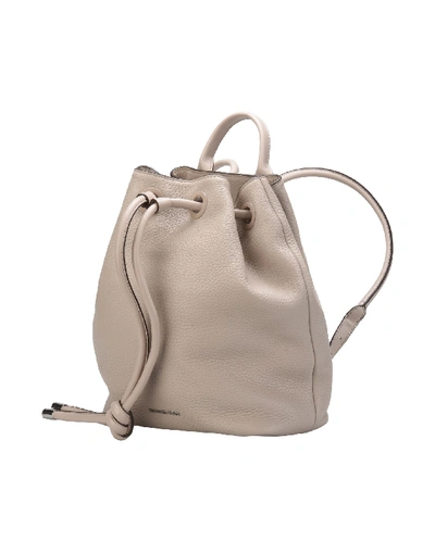 Shop Michael Michael Kors Backpack & Fanny Pack In Light Grey