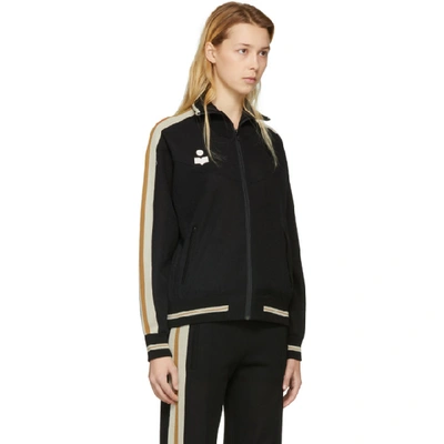 Shop Isabel Marant Étoile Black Darcy Track Jacket