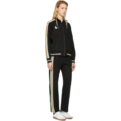 Shop Isabel Marant Étoile Black Darcy Track Jacket