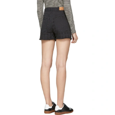 Shop Isabel Marant Étoile Black Denim Felsey Shorts