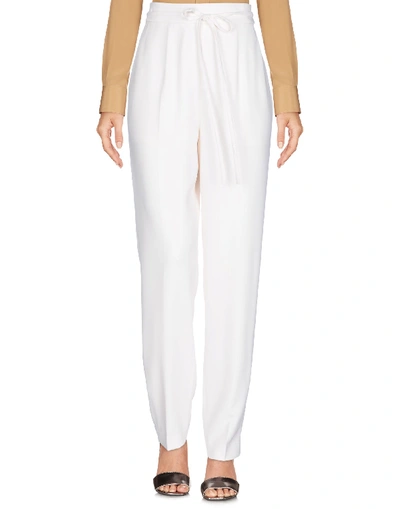 Shop Alexander Wang T Casual Pants In Ivory