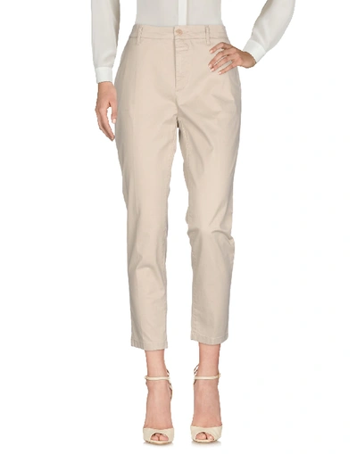 Shop Closed Casual Pants In Light Grey