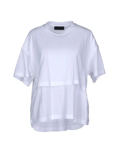 Shop Diesel Black Gold T-shirts In White