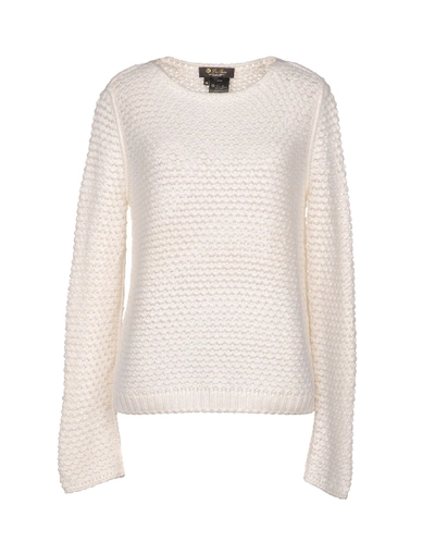 Loro Piana Sweaters In Ivory