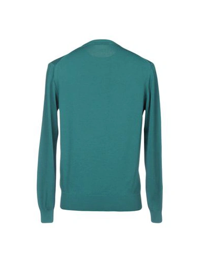 Shop Fred Perry Jumper In Dark Green