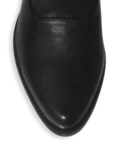 Shop Ld Tuttle Point Toe Leather Mules In Wax