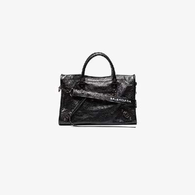 Shop Balenciaga Kleine 'classic City' Handtasche In Black