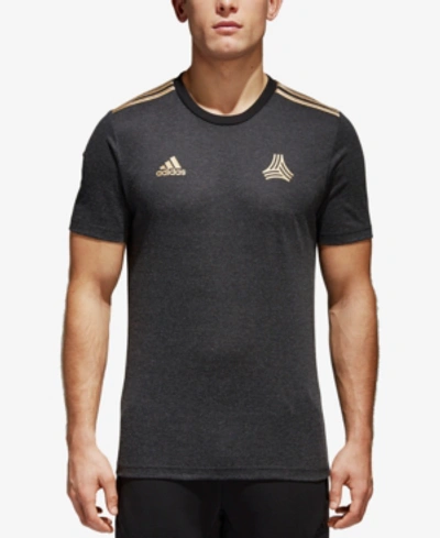 Shop Adidas Originals Adidas Men's Tango Soccer T-shirt In Black/gold