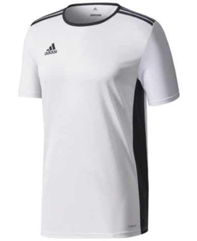 Shop Adidas Originals Men's Entrada Climalite Soccer Shirt In White