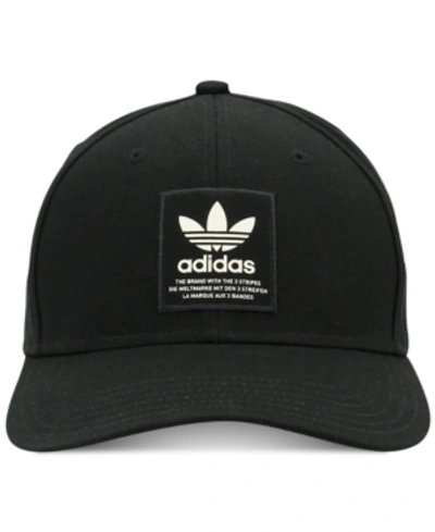 Shop Adidas Originals Adidas Men's Originals Patch Logo Hat In Black