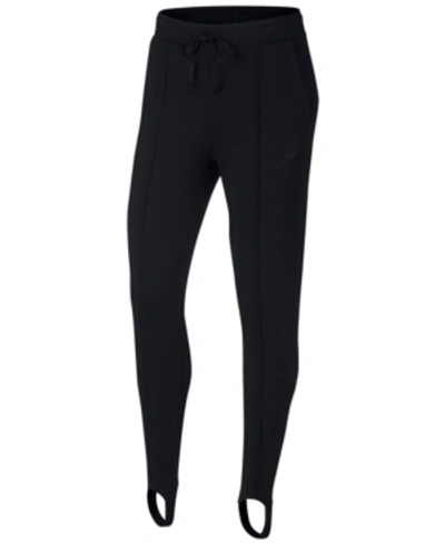 Shop Nike Dry Stirrup Training Pants In Black