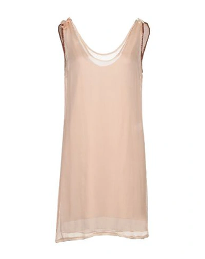 Shop Marni Short Dress In Light Pink