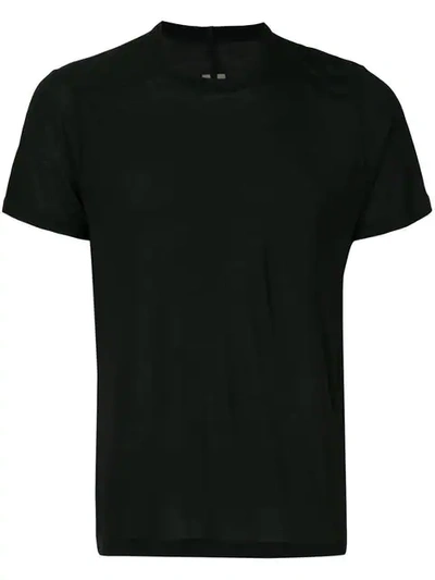 Shop Rick Owens Slouchy T-shirt - Black
