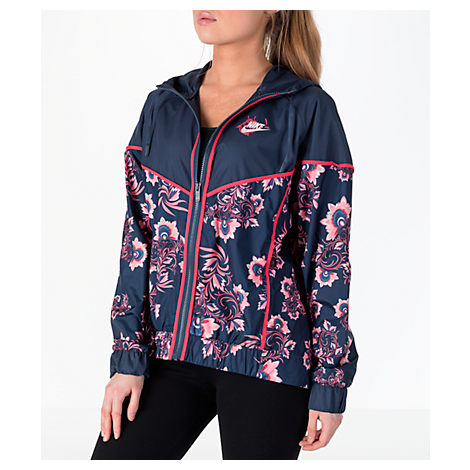 nike all over print windrunner jacket
