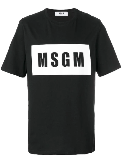 Shop Msgm Branded T-shirt