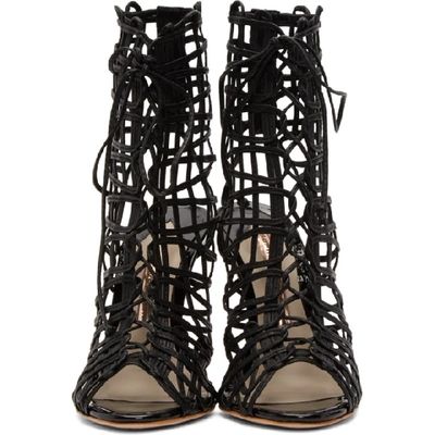 Black Delphine Sandals