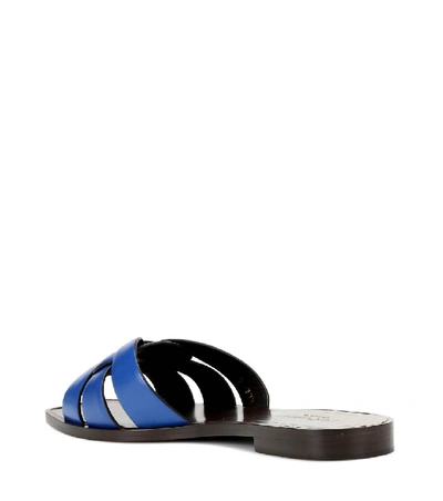 Shop Saint Laurent Nu Pieds 05 Leather Sandals In Female