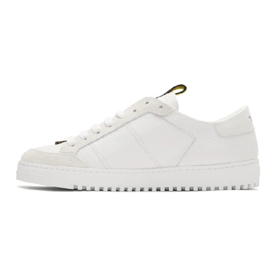 Shop Off-white White And Yellow Belt Sneakers In White Yello