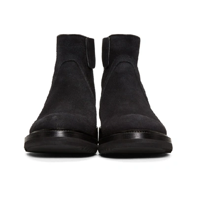 Rick Owens Creeper Distressed-suede Boots | ModeSens
