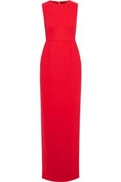 Shop Raoul Woman Crepe Gown Red