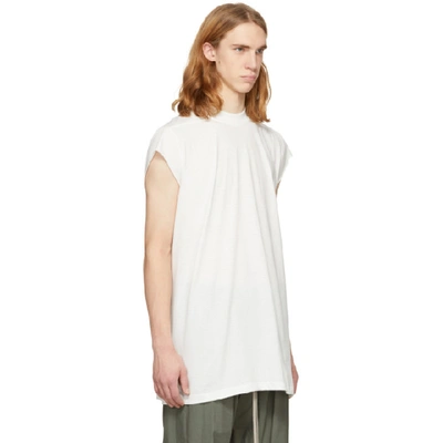 Shop Rick Owens Off-white Lupetto T-shirt