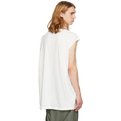 Shop Rick Owens Off-white Lupetto T-shirt