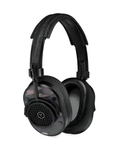 Shop Master & Dynamic Mh40 Over-ear Headphones In Green Camo