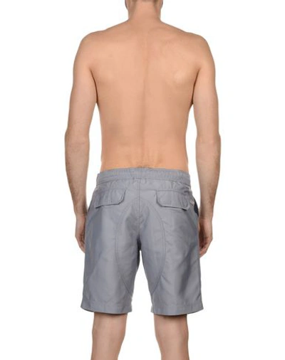 Shop Brunello Cucinelli Swim Shorts In Grey
