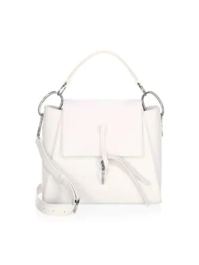 Shop 3.1 Phillip Lim Leigh Leather Top Handle Satchel In White