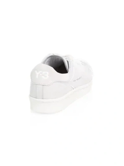 Shop Y-3 Super Knot Sneakers In Black White