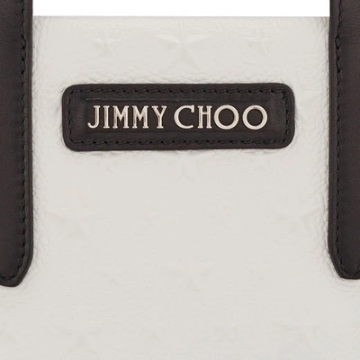 Shop Jimmy Choo Minisara In Neutral
