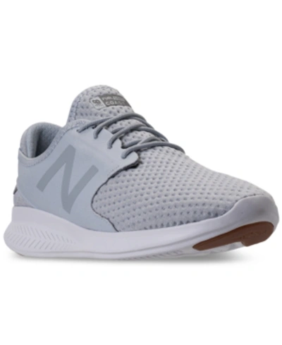 Shop New Balance Women's Coast V3 Running Sneakers From Finish Line In Light Gray