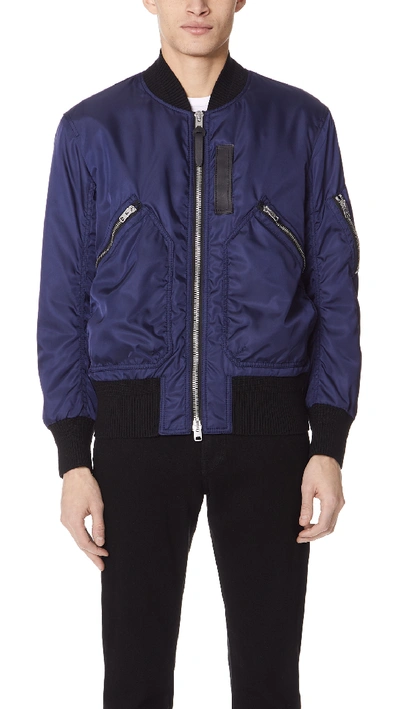 Shop Coach 1941 Ma1 Jacket In Darkest Navy