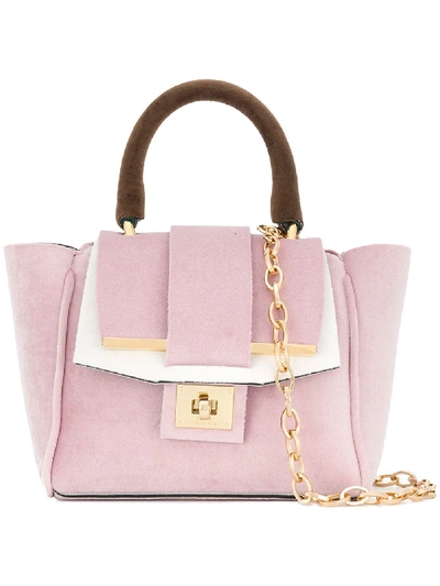 Shop Alila Mini Crossbody Bag - Pink In Pink & Purple
