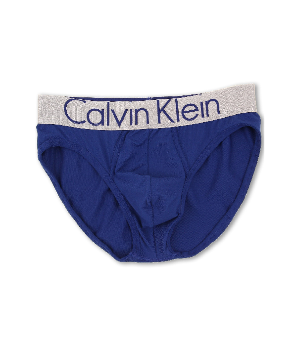 Calvin Klein Underwear Steel Micro Hip Brief U2715 In Dark Midnight |  ModeSens