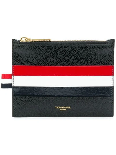 Shop Thom Browne Small Coin Purse In Black