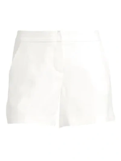 Shop Trina Turk Daulton Classic Shorts In Snap Dragon