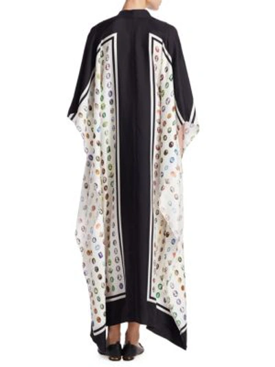 Shop Rosie Assoulin Chaka Kaftan In White Cameo