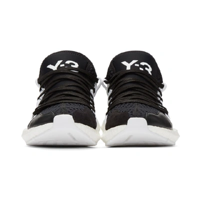 Shop Y-3 Black Kusari Sneakers In Core Black