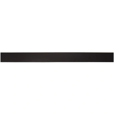 Shop Paul Smith Reversible Black Multistripe Belt In 79 Black