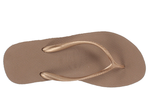 havaianas high fashion rose gold