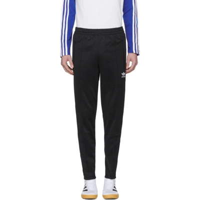 Shop Adidas Originals Black Franz Beckenbauer Track Pants