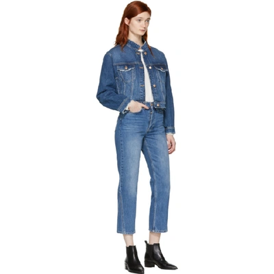 Shop Won Hundred Blue Denim Courtney Jacket In 625 Blue